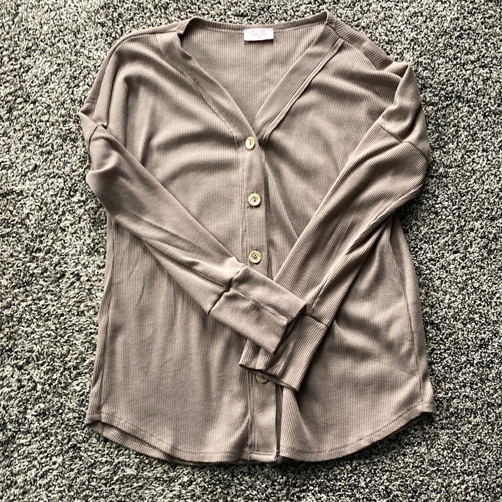 Womens Pink Lily Cardigan